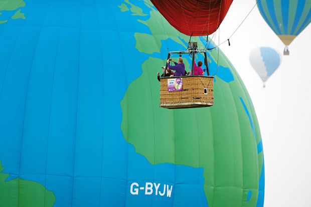 hot air balloon