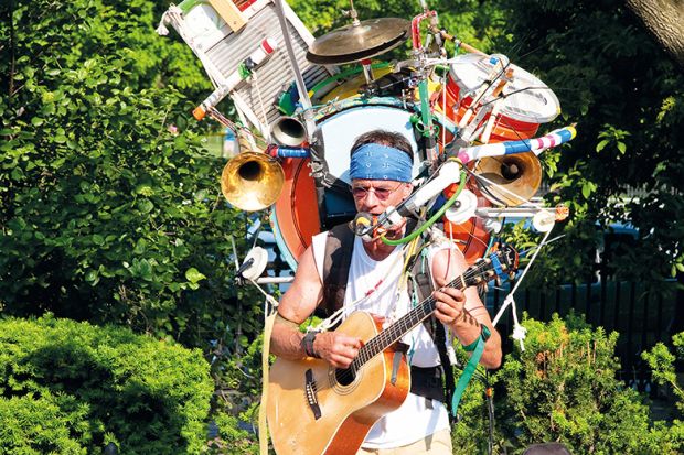 one-man band