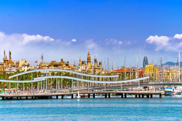 Barcelona seaport