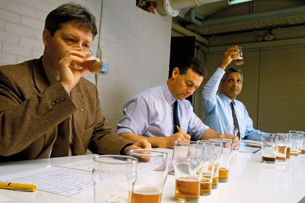 Beer tasting