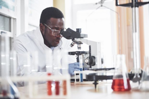 istock A black scientist A black scientist