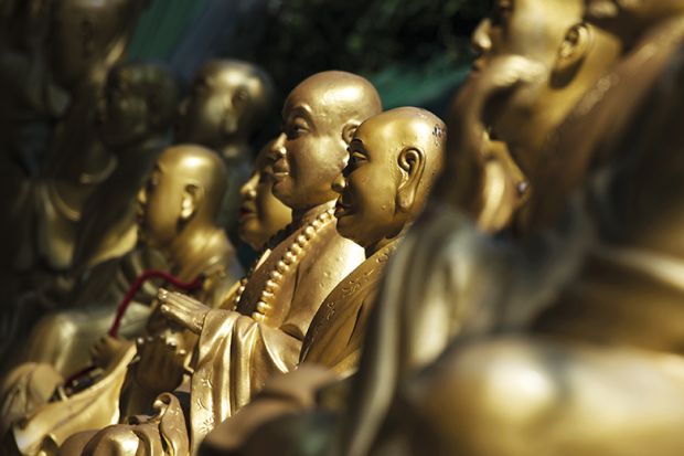 Gold buddhas