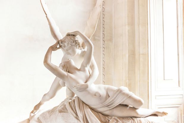 Antonio Canova's statue Cupid and Psyche. Antonio Canova's statue Cupid and Psyche.