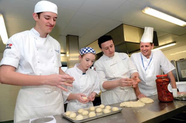 Catering students, Telford College of Arts and Technology Catering students, Telford College of Arts and Technology