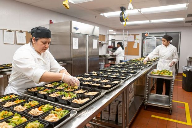 University of Chicago food service workers