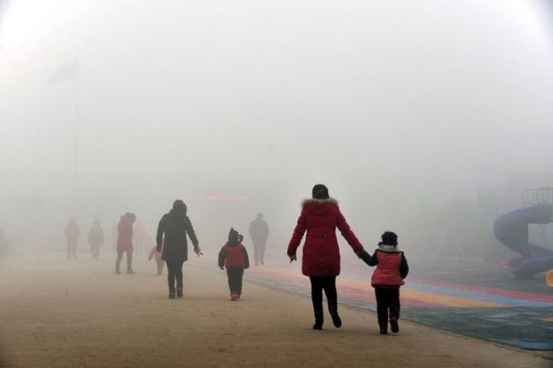 Air pollution in China