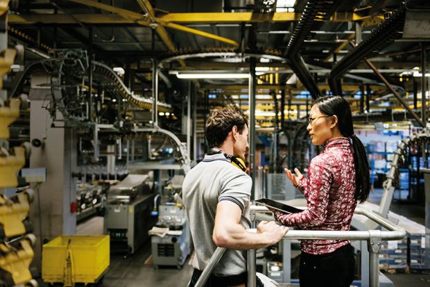 Factory floor Factory floor