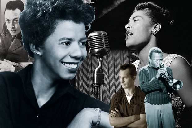Albert Camus, Jack Kerouac, Miles Davis, Billie Holiday and Lorraine Hansberry Albert Camus, Jack Kerouac, Miles Davis, Billie Holiday and Lorraine Hansberry