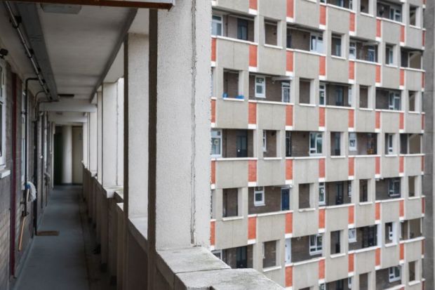 council housing estate