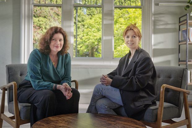 Turi King and Stacey Dooley Turi King and Stacey Dooley