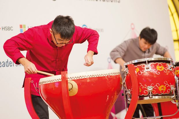 Two drummers