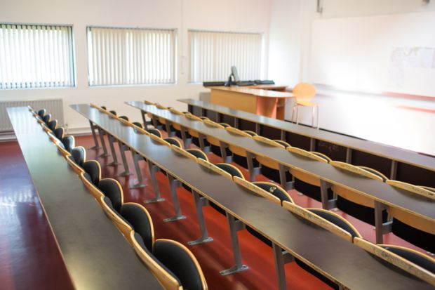 Empty lecture theatre