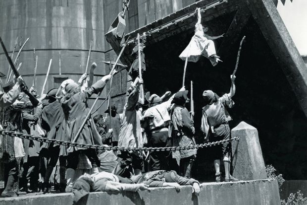 Enemy at the drawbridge