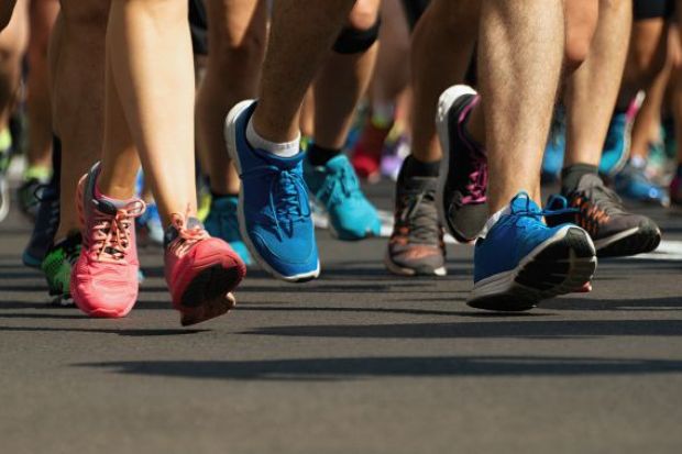 Feet in race Feet in race