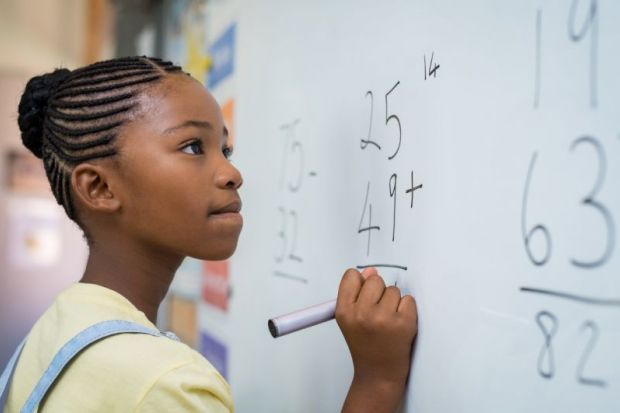 girl maths problem
