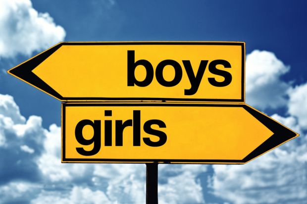 Girls and boys signs Girls and boys signs