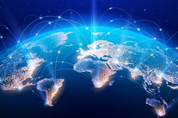 istock A linked globe A linked globe