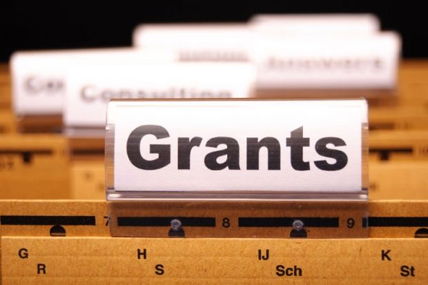 Grant Winners tab on folder