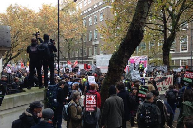 Grants not debt march Grants not debt march