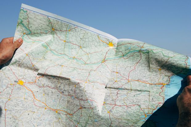 Holding map