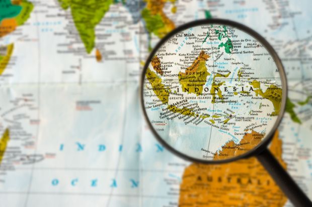 A map of Indonesia A map of Indonesia