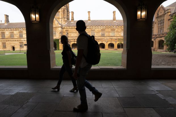 View of the campus of the University of Sydney, one of the most prestigious universities in Australia. View of the campus of the University of Sydney, one of the most prestigious universities in Australia.
