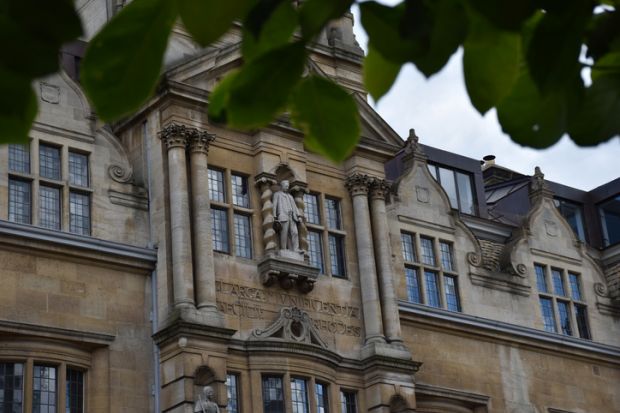 The Cecil Rhodes statue at the University of Oxford has become emblematic of the struggle against colonial thought and structural racism in the UK The Cecil Rhodes statue at the University of Oxford has become emblematic of the struggle against colonial thought and structural racism in the UK