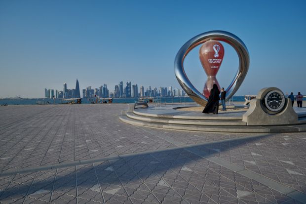The FIFA World Cup Qatar 2022 Official Countdown Clock The FIFA World Cup Qatar 2022 Official Countdown Clock