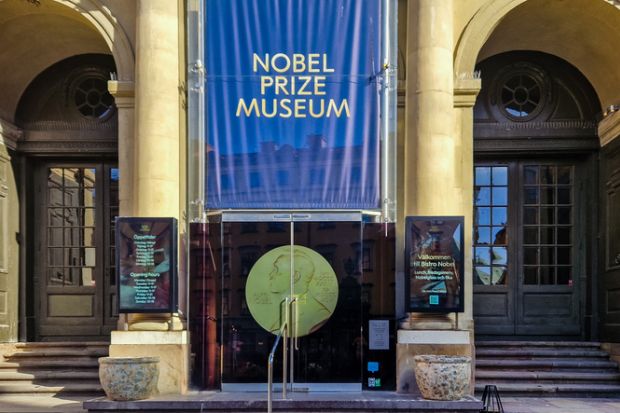 Nobel Prize Museum in Stockholm, Sweden - May 1, 2024