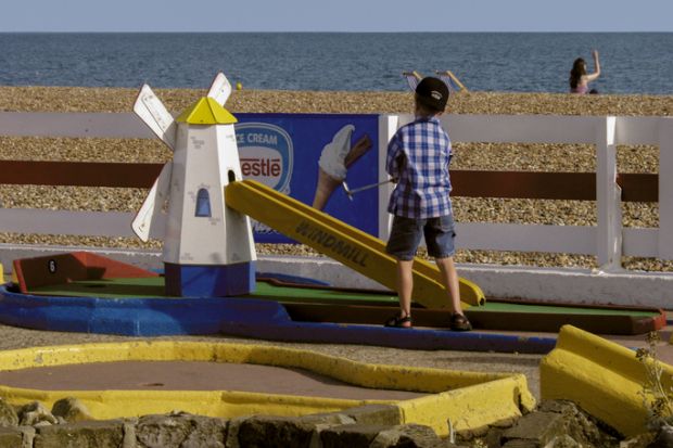 Crazy golf