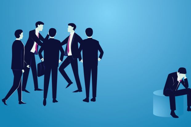 excluded sidelined overlooked ignored