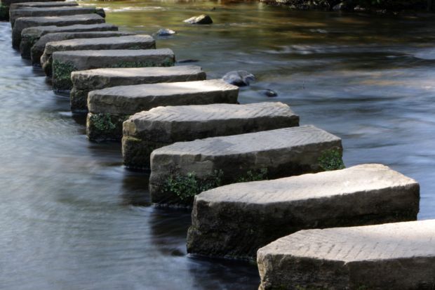 Stepping stones Stepping stones