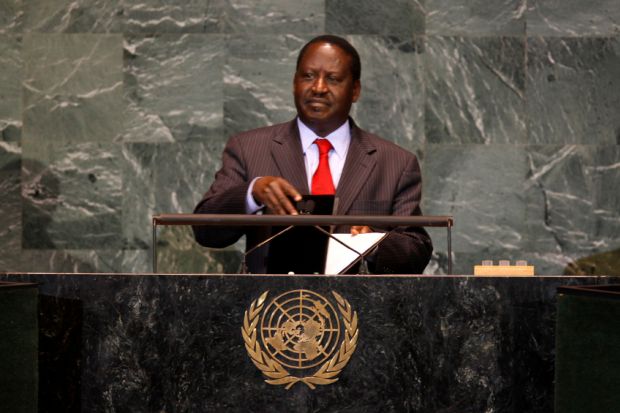 Raila Odinga Raila Odinga, Kenya’s prime minister between 2008 and 2013