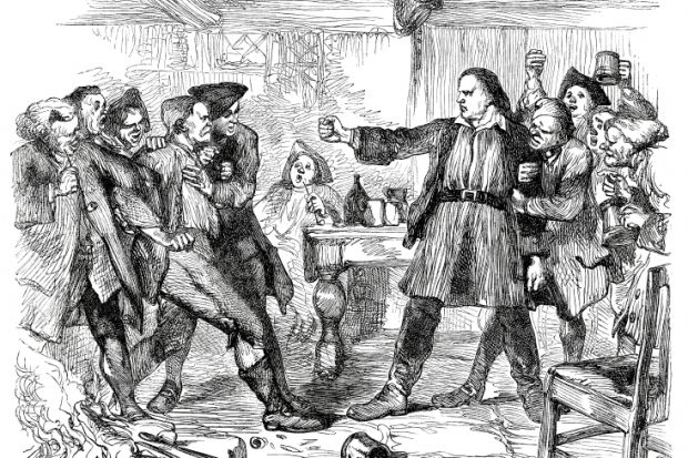 Fight in a pub Brawl