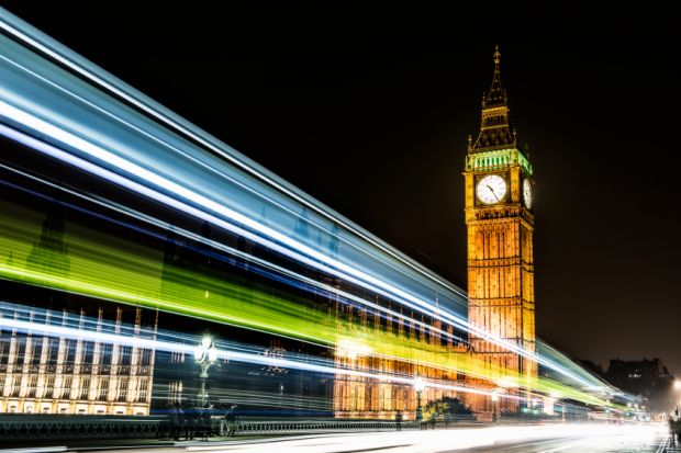 Houses of Parliament at night