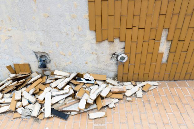 Brick wall maintenance problems Brick wall maintenance problems