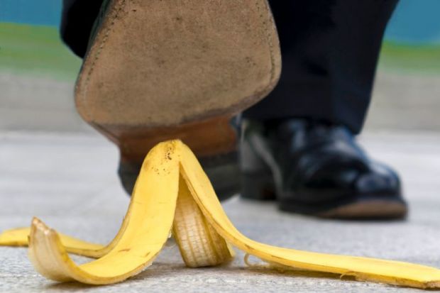 Banana skin