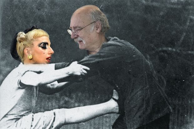 Lady Gaga kicks academic Lady Gaga kicks academic