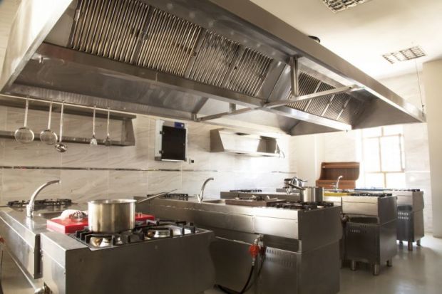 Kitchen stands empty