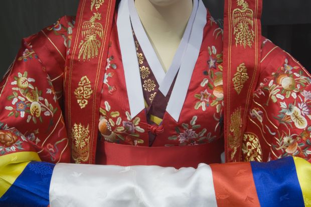 Korean wedding dress