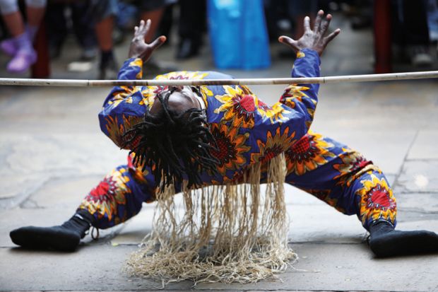 Limbo dancer Limbo dancer