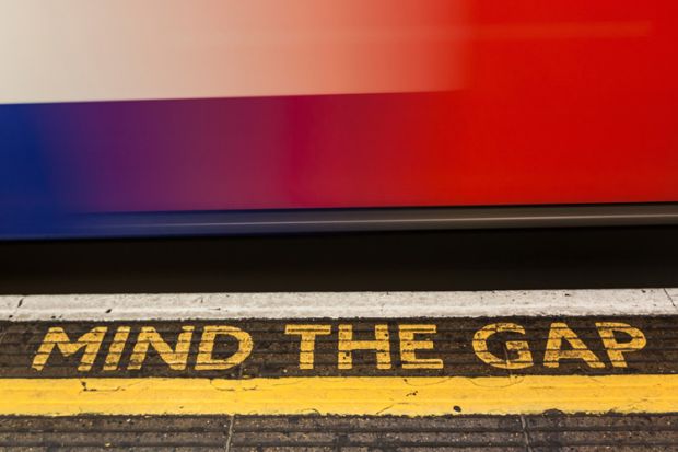 London Underground 'Mind the gap' sign London Underground 'Mind the gap' sign