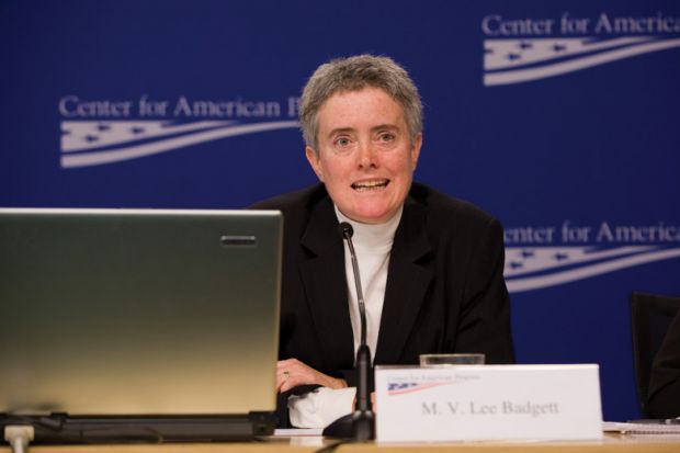 M. V. Lee Badgett, University of Massachusetts Amherst (UMass Amherst) M. V. Lee Badgett, University of Massachusetts Amherst (UMass Amherst)