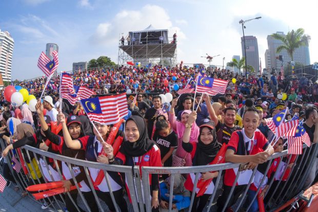Malaysia flags