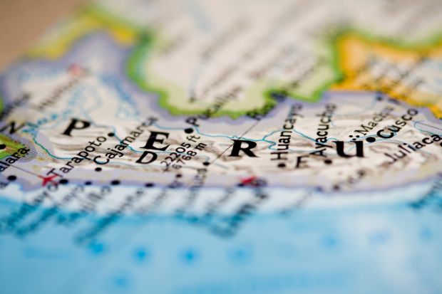 Map of Peru