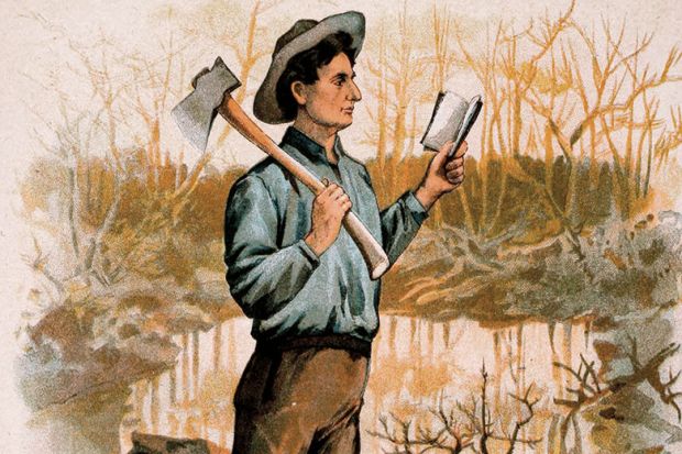 Illustration of man reading Illustration of man reading