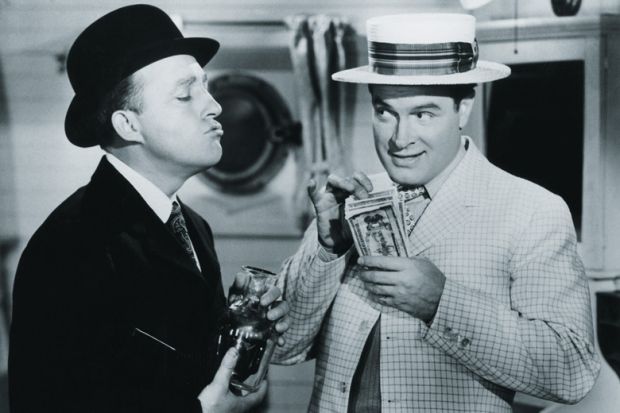 Men selling to each other Men selling to each other