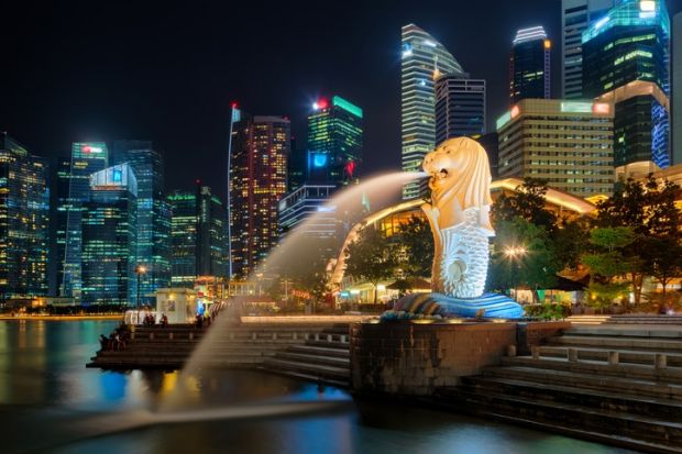 Singapore  Merlion statue, Singapore