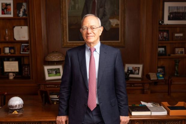 L. Rafael Reif, president of the Massachusetts Institute of Technology