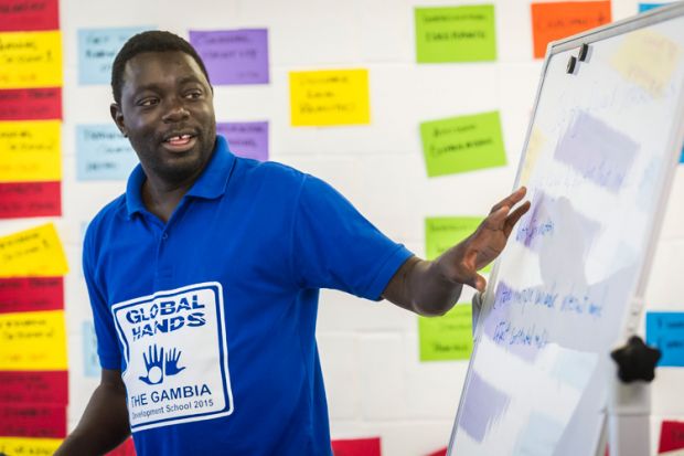 Momodou Sallah, De Montfort University